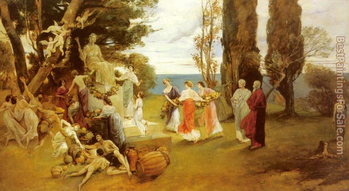 Friedrich August von Kaulbach Paintings for sale